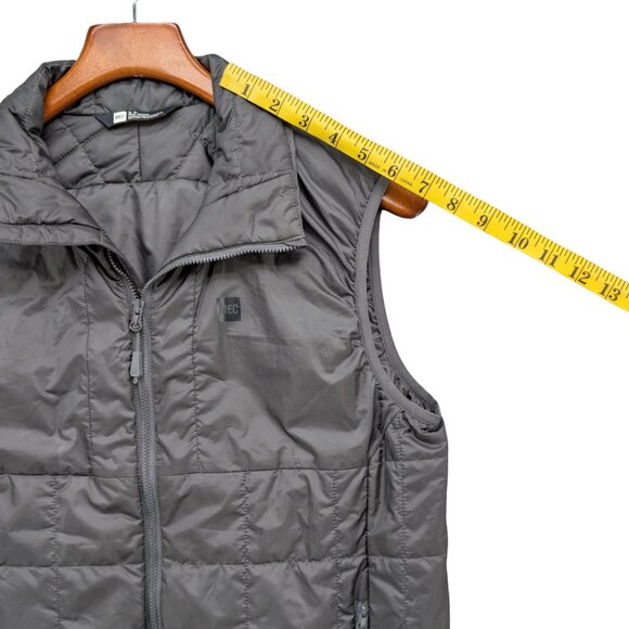MEC Aura Vest Mens Grey Softshell Full Zip Lightweight Lined Insulated Size S - Picture 8 of 10